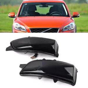 �T�C�h�~���[�C���W�P�[�^�[ �{���{ C30 V50 S80 �W���K�[ XJ XF X-Type-�p Side Mirror Indicator for Volvo C30 V50 S80 for Jaguar XJ XF X-Type- �y���s�A���i�z