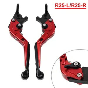 CNC u[L Nb` o[A܂肽݂щ\ }n YZF R3 R25 MT-03-p CNC Brake Clutch Lever, Folding and Extendable for Yamaha YZF R3 R25 MT-03-