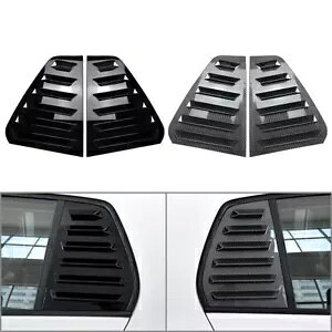 AEBhETChxgVb^[[o[Jo[gtHNX[QSt6 MK6- Rear window side vent shutter louver cover trim for Volkswagen Golf 6 MK6-