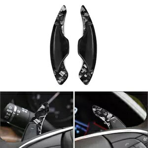 2 XeAOzC[VtgbJ[GNXeVLfbN ATS CT6 40T 80T- 2pcs Steering Wheel Shift Rocker Extension for Cadillac ATS CT6 40T 80T-
