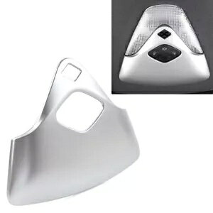 g^ CHR 2016-2023-pVo[tg[tǏvJo[pl Silver Front Roof Reading Light Lamp Cover Panel for Toyota CHR 2016-2023-
