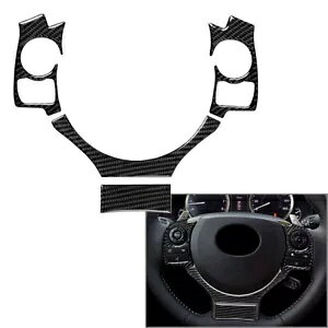 B J[{t@Co[XeAOzC[Jo[gNTX IS250 NX200 200t 300h 14-17- B Carbon Fiber Steering Wheel Cover Trim For Lexus IS250 NX200 200t 300h 14-17-