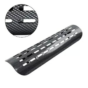 I[goC̘pȂGL][Xg}t[pCvq[gV[hJo[q[ی- Motorcycle Curved Exhaust Muffler Pipe Heat Shield Cover Heel Protection-