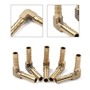 5/16C`^Jo[upCvpz[Xo[uG{90x- 5/16"Brass Barb Pipe Fitting Hose Barb Elbow 90 Degree-