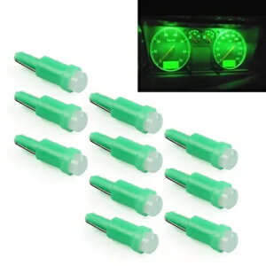 vdΐFCWP[^[ T5 LED _bV{[h CWP[^[ v- Instrument Bulb Green Light Indicator T5 LED Dashboard Indicator Lamp-