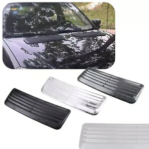 jo[TJ[GAt[TNVXN[v^[{t[hg- Universal Car Decorative Airflow Suction Scoop Turbo Hood Trim-