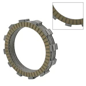 �t���N�V�����N���b�`�f�B�X�N�Z�b�g�X�Y�L DR650SE 1996-2019 DR750S 1988- Friction clutch disc set for Suzuki DR650SE 1996-2019 DR750S 1988- �y���s�A���i�z