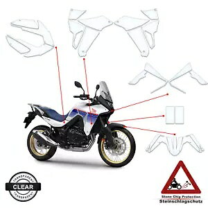 Honda XL 750 Transalp 2023-2024 ɓKyCgیtB NA- Paint protection film suitable for Honda XL 750 Transalp 2023-2024 clear-