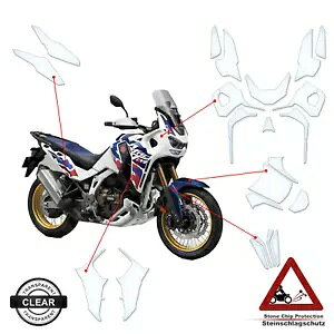Honda Africa Twin 1100 AdvɓKyCgveNVtBBX|[c2024NA- Paint protection film suitable for Honda Africa Twin 1100 Adv. Sports 2024 Clear-