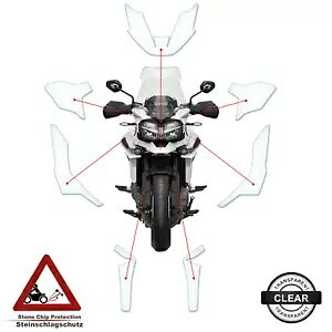 yCgveNVtBTriumph Tiger 1200 XRx LowNAɓK܂- Paint protection film fits Triumph Tiger 1200 XRx Low clear-