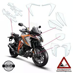 KTM Super Duke GT 2021-2024 ɓKyCgیtB NA- Paint protection film suitable for KTM Super Duke GT 2021-2024 clear-