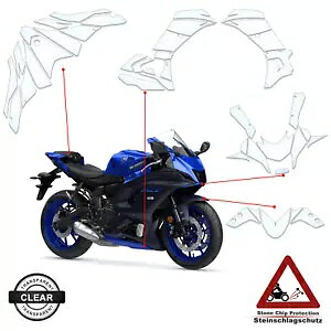 Yamaha YZF R7 2021-2024 ɓKyCgیtB NA- Paint protection film suitable for Yamaha YZF R7 2021-2024 clear-