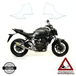 }n MT07 2014 ɓK TPU ^N veN^[ tB + NA- TPU tank protector film suitable for Yamaha MT07 2014 + clear-