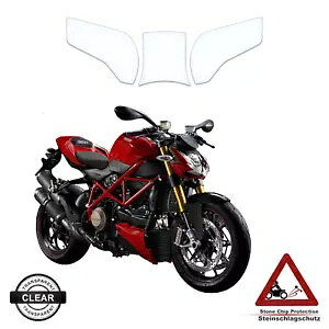 Ducati Streetfighter S 2009-2013 �ɓK���� TPU �^���N �v���e�N�^�[ �t�B���� �N���A- TPU tank protector film suitable for Ducati Streetfighter S 2009-2013 clear-