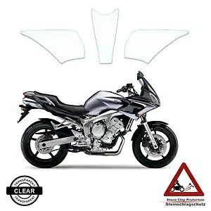 }n FZ6 Fazer 2007 ɓK TPU ^NیtB NA- TPU tank protector film suitable for Yamaha FZ6 Fazer 2007 clear-