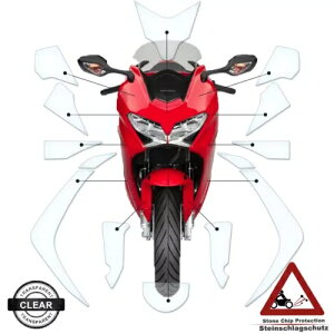 yCgیtB̓z_ VFR 800 F RC79 2014-2017 NAɓK܂B Paint protection film fits Honda VFR 800 F RC79 2014-2017 clear-
