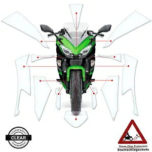 yCgیtB Kawasaki Ninja 650 2017-2019 NAɓK܂B Paint protection film fits Kawasaki Ninja 650 2017-2019 clear-