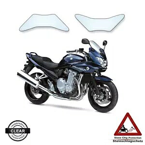 TPU �^���N �v���e�N�^�[ �t�B�����̓X�Y�L �o���f�B�b�g 650 S 2009 �N���A�ɓK�����܂��B TPU tank protector film fits Suzuki Bandit 650 S 2009 clear-