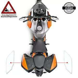 TPU yCgیtB̓X[cP[XɓK KTM Superduke GT 2016-2020 NA- TPU paint protection film fits suitcase KTM Superduke GT 2016-2020 clear-