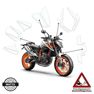 TPU yCgیtB KTM Duke 890 R 2021-2023 }bgɓK܂B TPU paint protection film fits KTM Duke 890 R 2021-2023 matte-