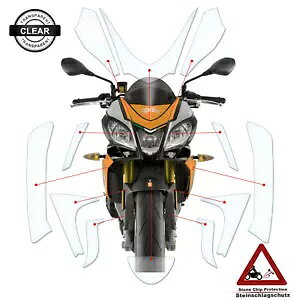 アプリリア Tuono V4 2015-2017 に適した TPU ペイント保護フィルム クリア- TPU paint protection film suitable for Aprilia Tuono V4 2015-2017 clear-