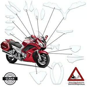 TPU ペイント保護フィルムはヤマハ FJR1300A RP23 RP28 2014-2020 クリアに適合します。 TPU paint protection film fits Yamaha FJR1300A RP23 RP28 2014-2020 clear-