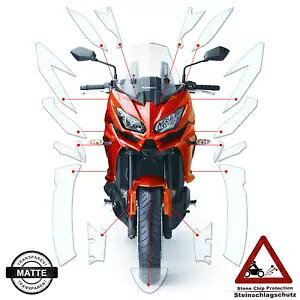Kawasaki Versys 1000 2015-2018 }bgɓK TPU yCgیtB TPU paint protection film suitable for Kawasaki Versys 1000 2015-2018 matte-