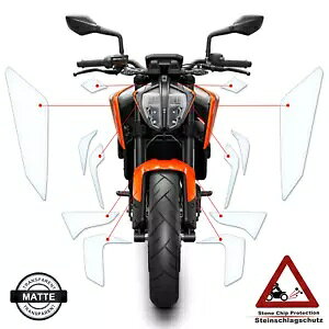 KTM Duke 790 2018-2024 マット仕上げに適した TPU ペイント保護フィルム TPU paint protection film suitable for KTM Duke 790 2018-2024 matte-
