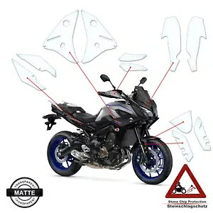 }n MT09 g[T[ 2019-2021 }bgɓK TPU yCgیtB TPU paint protection film suitable for Yamaha MT09 tracer 2019-2021 matte-