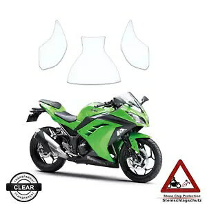 �^���N�v���e�N�^�[�t�B�����́AKawasaki Ninja 300 2013-2018 �N���A�ɓK�����܂��B Tank protector film fits Kawasaki Ninja 300 2013-2018 clear-