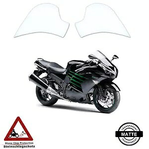 Kawasaki ZZR1400 / ZX14R 2012-2019 ɓK^N veN^[ tB }bg- Tank protector film suitable for Kawasaki ZZR1400 / ZX14R 2012-2019 matte-
