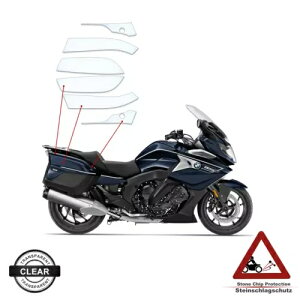 スーツケース BMW K1600 GT 2017 + クリアに適したペイントプロテクションフィルム Paint protection film suitable for suitcase BMW K1600 GT 2017 + clear-
