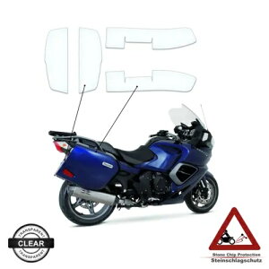 ペイント保護フィルムはスーツケースに適合します Triumph Trophy 2016-2017 クリア- Paint protection film fits suitcase Triumph Trophy 2016-2017 clear-