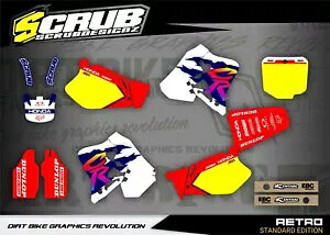 �z���_ CR125R 1995-1997+ CR250R 1995-1996 �O���t�B�b�N�X �f�J�[�� �X�e�b�J�[ Honda CR125R 1995-1997+ CR250R 1995-1996 Graphics Decals Stickers