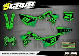 Kawasaki KX250f 2013 2014 2015 2016 OtBbNXfJ[XebJ[XNu Kawasaki KX250f 2013 2014 2015 2016 Graphics Decals Stickers SCRUB