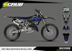 �O���t�B�b�N YZ125 YZ250 ���}�n 2022 2023 2024 �f�J�[�� �X�e�b�J�[ ���[�X�ԍ� Graphics YZ125 YZ250 Yamaha 2022 2023 2024 Decals Stickers Race Number �y���s�A���i�z