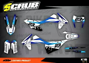 KTM �O���t�B�b�N�X EXC 125 250 300 350 450 500 2017 2018 2019 �X�N���u�f�J�[�� KTM graphics EXC 125 250 300 350 450 500 2017 2018 2019 SCRUB decals �y���s�A���i�z