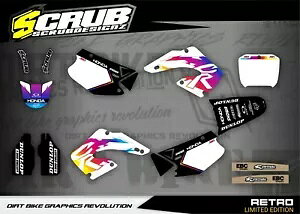 z_ OtBbNX CR125R + CR250R 2000 2001 fJ[ XebJ[ XNu Honda Graphics CR125R + CR250R 2000 2001 Decals Stickers SCRUB