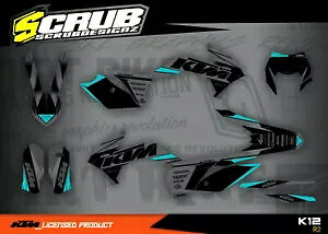 KTM �O���t�B�b�N�X EXC 125 250 300 350 450 500 - 2014 2015 2016 SCRUB �f�J�[�� EXCf KTM graphics EXC 125 250 300 350 450 500 - 2014 2015 2016 SCRUB decals EXCf �y���s�A���i�z