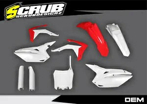 �z���_ CRF450R 2013-2016 CRF250R 2014-2017 �v���X�`�b�N�L�b�g + �t�H�[�N�K�[�h + �G�A�{�b�N�X Honda CRF450R 2013-2016 CRF250R 2014-2017 Plastics kit + Fork guards + Airbox