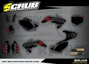 OtBbN CRf 250R 2004 2005 XNu fJ[ z_ CRf250 XebJ[ Graphics CRf 250R 2004 2005 SCRUB decals Honda CRf250 Stickers