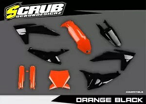 KTM 2023 SX SX-F XC XC-F 125 250 300 350 450 �v���X�`�b�N�L�b�g + �t�H�[�N�K�[�h KTM 2023 SX SX-F XC XC-F 125 250 300 350 450 Plastics kit + fork guards