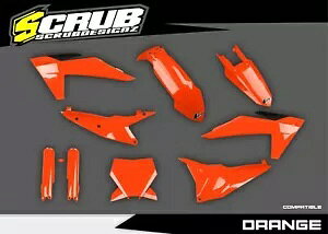 KTM 2023 2024 SX SX-F XC XC-F 125 250 300 350 450 UFO �v���X�`�b�N�L�b�g + �t�H�[�N�K�[�h KTM 2023 2024 SX SX-F XC XC-F 125 250 300 350 450 UFO Plastics Kit + Fork guards