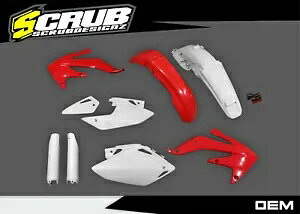 z_ CRF450X 2008-2017 OEM J[vX`bNLbg + tH[NK[h + LED e[Cg Honda CRF450X 2008-2017 OEM color Plastics kit + Fork guards + LED Tail light