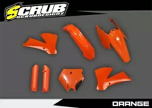 �v���X�`�b�N�L�b�g �I�����W KTM SX 85 2004 2005 + �t�H�[�N�K�[�h Plastics Kit Orange KTM SX 85 2004 2005 + Fork guards
