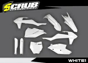 �v���X�`�b�N�L�b�g �z���C�g KTM SX SX-F XC XC-F 2016-2018 125-150-250-300-350-450 Plastics Kit White KTM SX SX-F XC XC-F 2016-2018 125-150-250-300-350-450