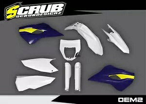 �n�X�N�o�[�i 2016 TE FE 125 250 300 350 450 501 �v���X�`�b�N�L�b�g + �t�H�[�N�K�[�h OEM �J���[ Husqvarna 2016 TE FE 125 250 300 350 450 501 Plastics kit +fork guards OEM color