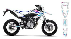 ���}�n WR125R 2009 - 2017 �G���f���[�� �O���t�B�b�N �f�J�[�� �X�e�b�J�[ WR 125R �X�N���u Yamaha WR125R 2009 - 2017 Enduro Graphics Decals Stickers WR 125R SCRUB