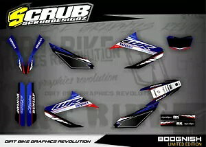 �O���t�B�b�N WR125R 2009 - 2017 ���}�n �X�e�b�J�[ �X�N���u �f�J�[�� �L�b�g WR 125R Graphics WR125R 2009 - 2017 Yamaha stickers SCRUB decals kit WR 125R