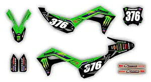 OtBbNLbg Kawasaki KXF450 KX450 KX-450 2024 XebJ[ fJ[ [Xԍ Graphics kit Kawasaki KXF450 KX450 KX-450 2024 Stickers Decals Race Number
